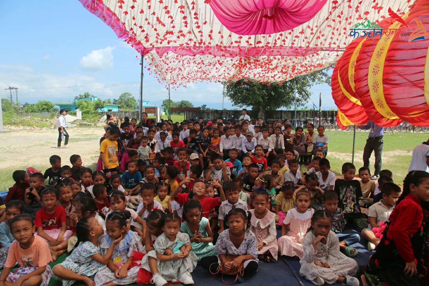 रुद्रपुर मा.वि.मा ५९ औं राष्ट्रिय बाल दिवसको अवसरमा तीज गित प्रतियोगिता